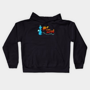 Hell was boring Kids Hoodie